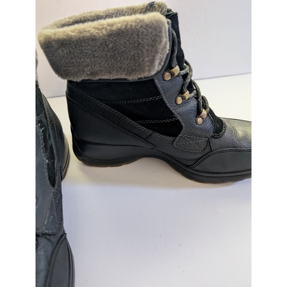BareTraps Women's Black Leather Boots Size 10M